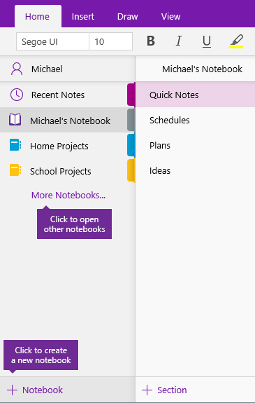 add an up arrow to onenote for mac